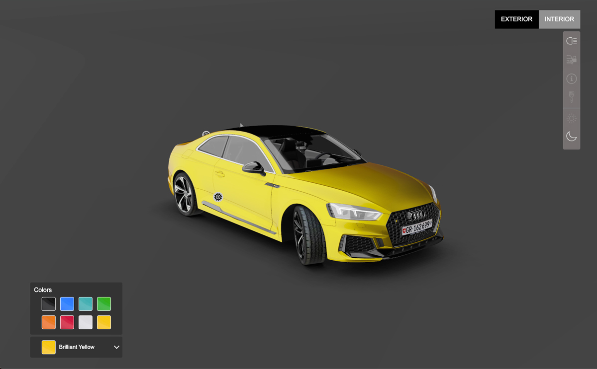 Car customization configurator – VMS